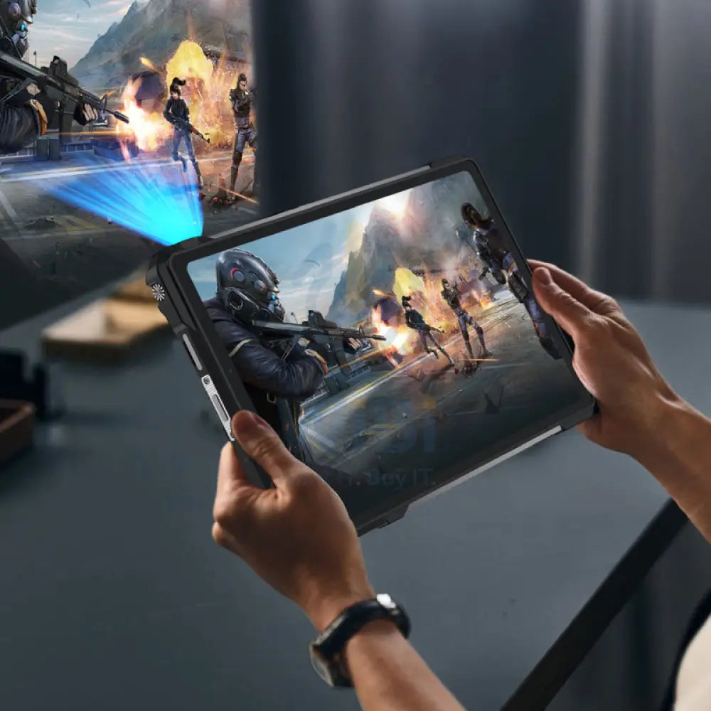 Unihertz 8849 TANK Pad - 10.95’’ FHD / 32GB RAM / 512GB / 5G / Tablet with Built-in Projector (Global Version) Mobiles