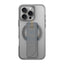 Uniq Hybrid Heldro Max Magclick With Camera Stand For Apple iPhone 16 Pro Lucent (Clear) Accessories > Mobiles &