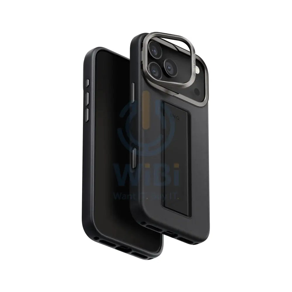 UNIQ Hybrid Heldro Air Magclick Charging For iPhone 17 Pro (2025) 6.3 - Black Accessories > Mobiles & Tablets > Mobiles