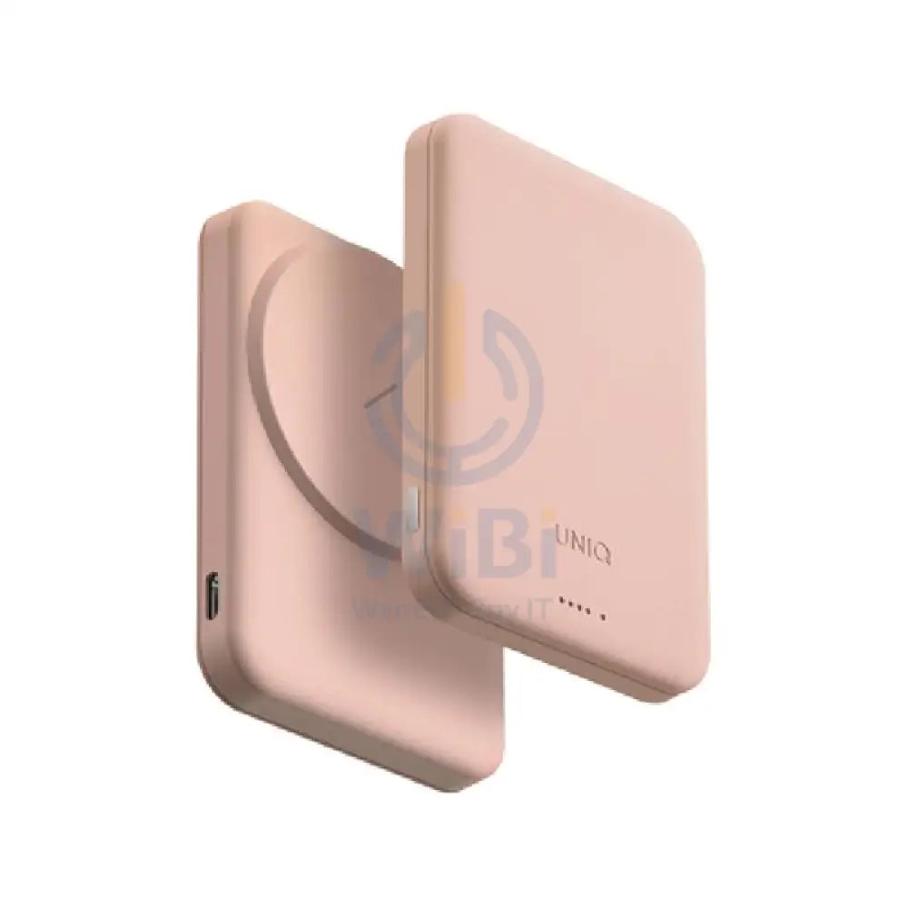Uniq Lyden Lexa MagSafe Wireless Power Bank - 5000mAh / USB-C / Blush Pink Accessories > Power Bank