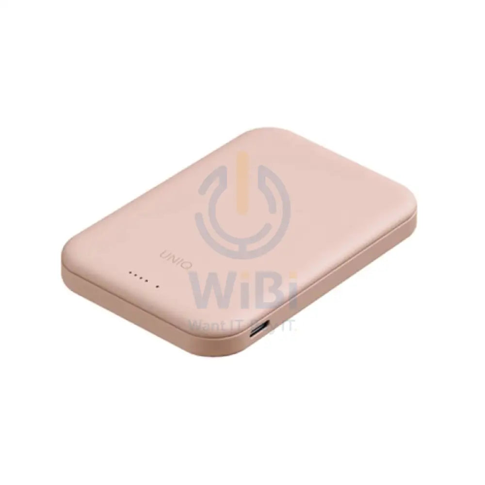 Uniq Lyden Lexa MagSafe Wireless Power Bank - 5000mAh / USB-C / Blush Pink Accessories > Power Bank