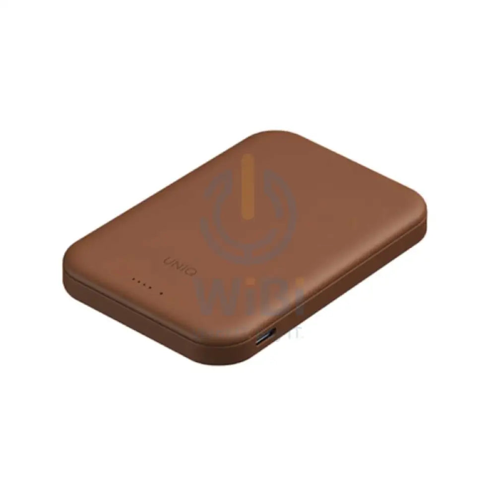 Uniq Lyden Lexa MagSafe Wireless Power Bank - 5000mAh / USB-C / Caramel Accessories > Power Bank