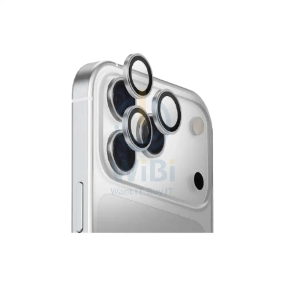 Uniq Optix AluGuard Camera Lens Protector for Apple iPhone 17 Pro / iPhone 17 Pro Max - Sterling Silver Accessories >