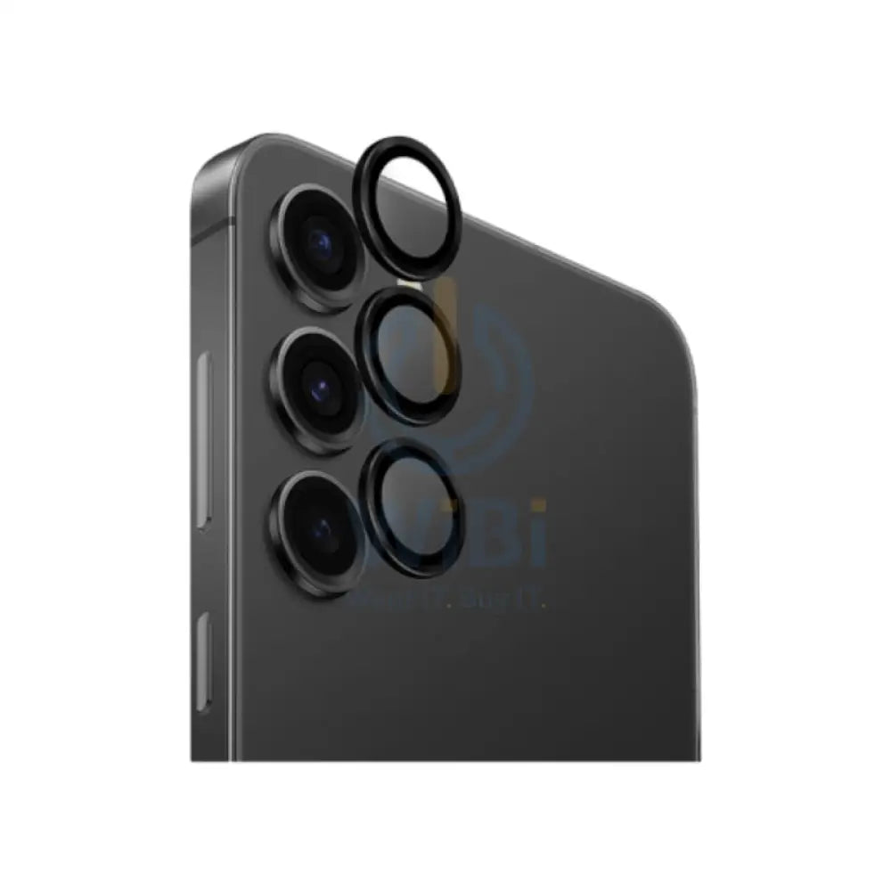 Uniq Optix Aluguard Camera Lens Protector - Samsung Galaxy S25 Plus / Midnight Black Accessories > Mobiles & Tablets >
