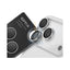 Uniq Optix Prime Stainless Steel Camera Lens Protector for Apple iPhone 17 Pro / iPhone 17 Pro Max - Silver Chrome