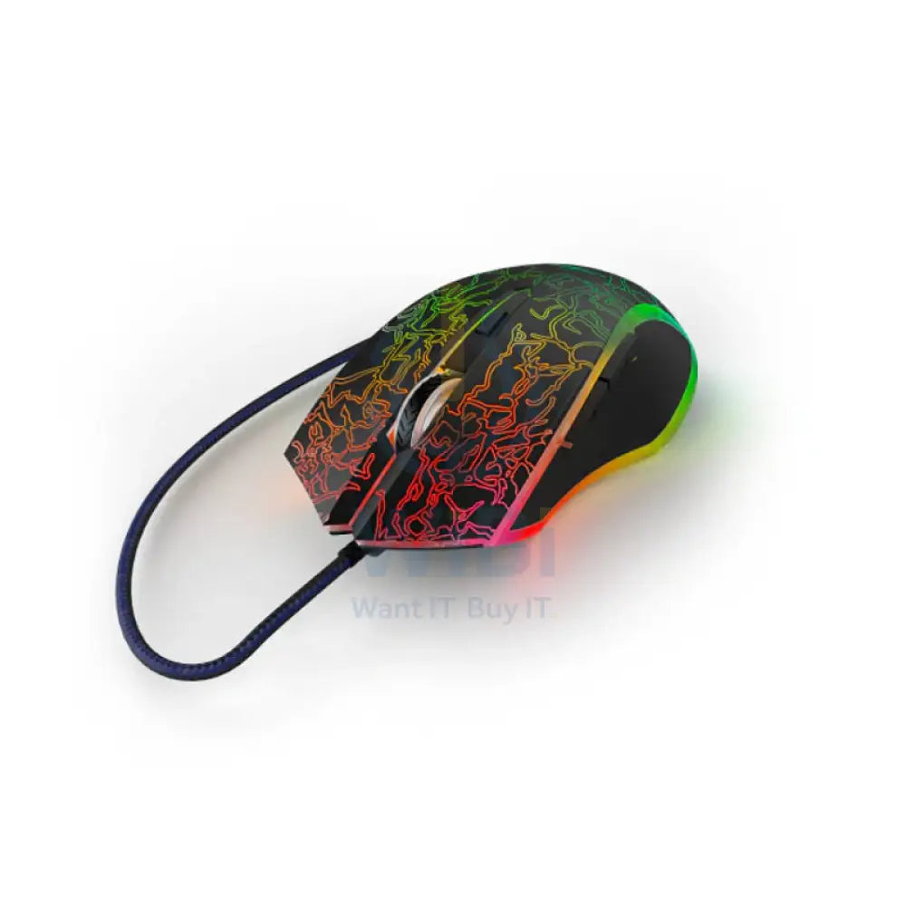 uRage Reaper 220 مضيئة الألعاب ماوس - بسلك / بسلك / أسود اكسسوارات > لوحة مفاتيح  ماوس >منطقة  الألعاب  > عرض > منطقة