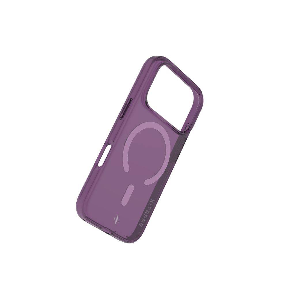 Smartix Ultraguard Magnetic Transparent Dark Cherry Case for Apple iPhone 18 Pro