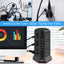 Vertical Power Socket Outlets with 4 USB-A & 1 USB-C Ports Accessories > Power > Power Protection > Surge Protector