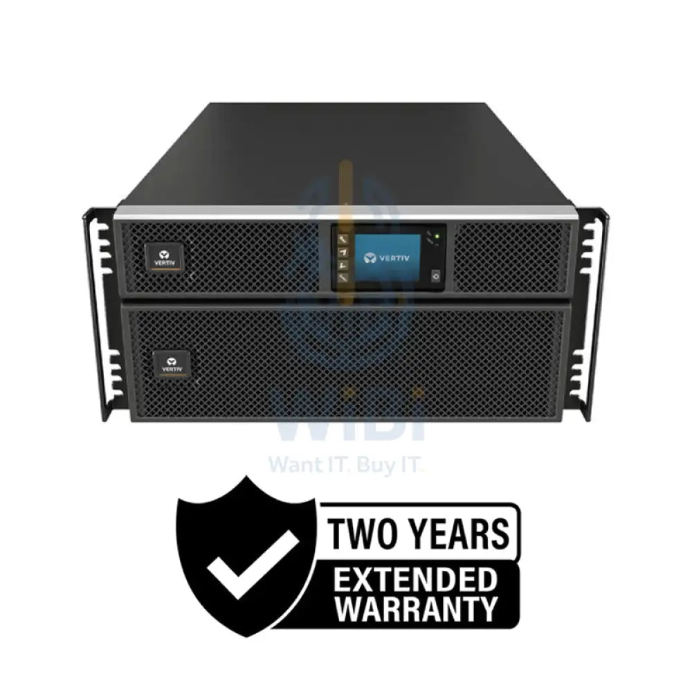VERTIV Liebert Liebert GXT5-5000IRT5IRT5UXLN - 5000 واط / 5000VA / حامل(5U) / 3 سنة + 2 سنة  الضمان  الموسع - يو بي إس طاقة >