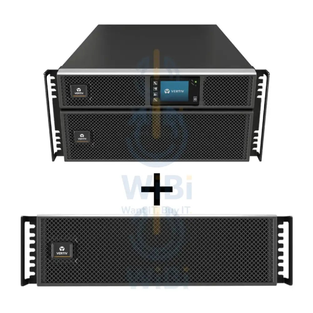 VERTIV Liebert GXT5-5000IRT5UXLN - 5000Watts / 5000VA / Rack(5U) / UPS / 3YW + VERTIV Liebert GXT5-EBC192VRT3U External