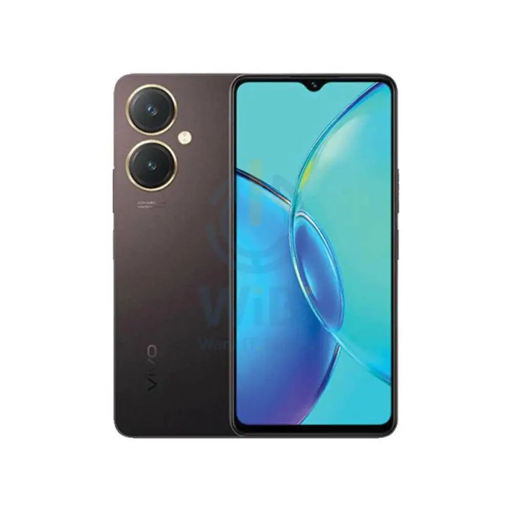 Vivo Y27 - 6 جيجابايت / 128 جيجابايت / 6.64 بوصة عالية الدقة + / 4جي .64 بوصة عالية الدقة / 4جي  واي-فاي  أسود هواتف  تابلت