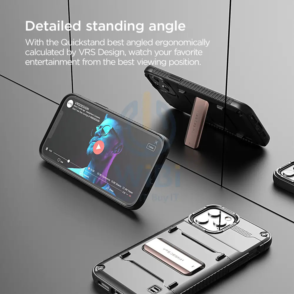VRS Design حافظة  برو لـ ايفون / ايفون  برو  حافظة برونز اكسسوارات  هواتف  تابلت