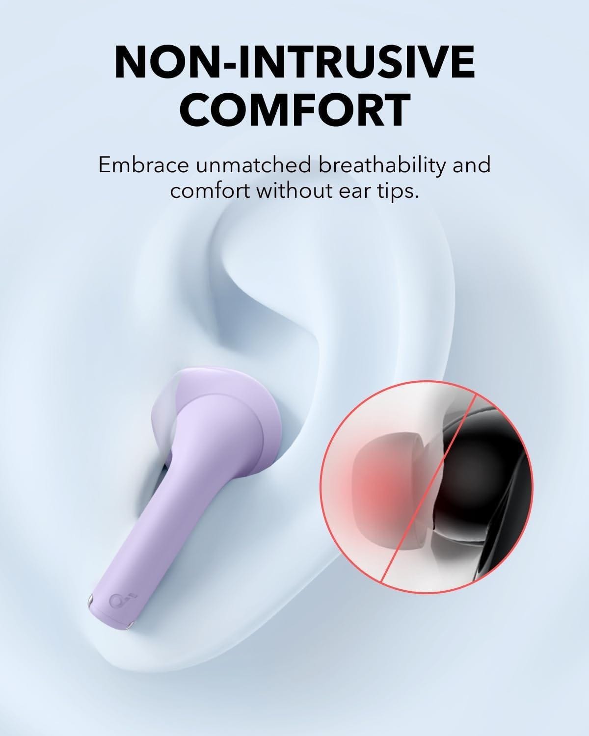 Anker Soundcore K20i In-Ear Earbuds - Purple
