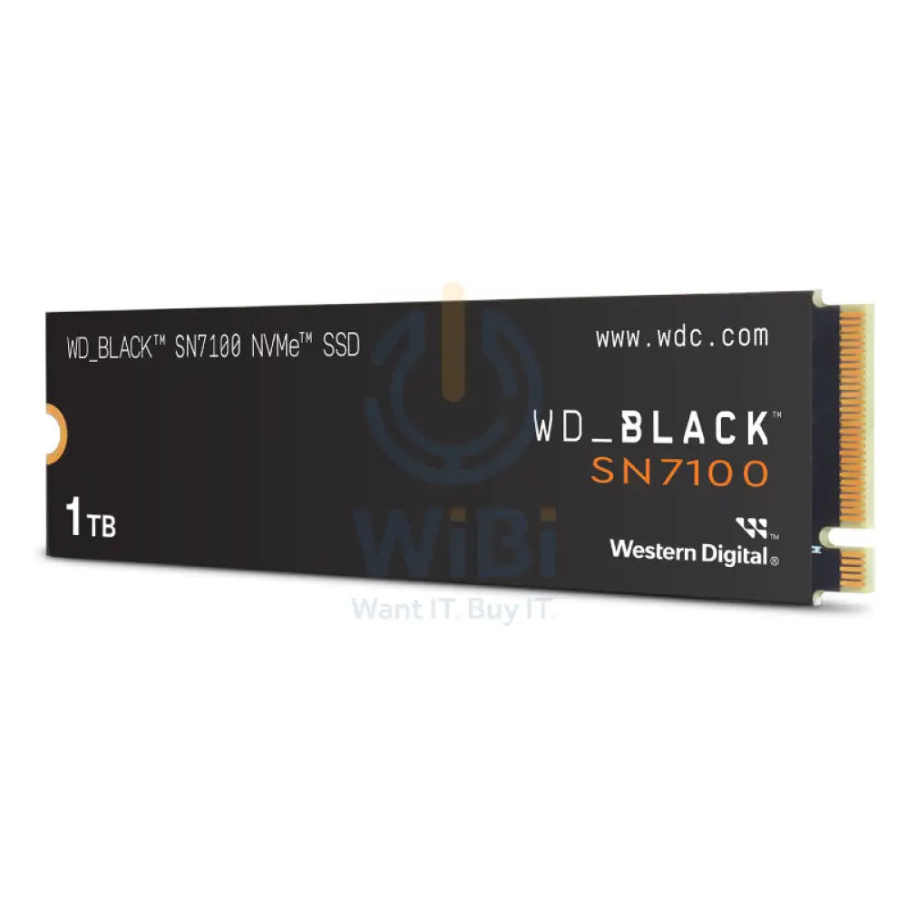 WD Black SN7100 NVMe SSD - 1TB / M.2 2280 / Up to 7,250MB/s / PCIe 4.0 - SSD (Solid State Drive) Storage > Solid State