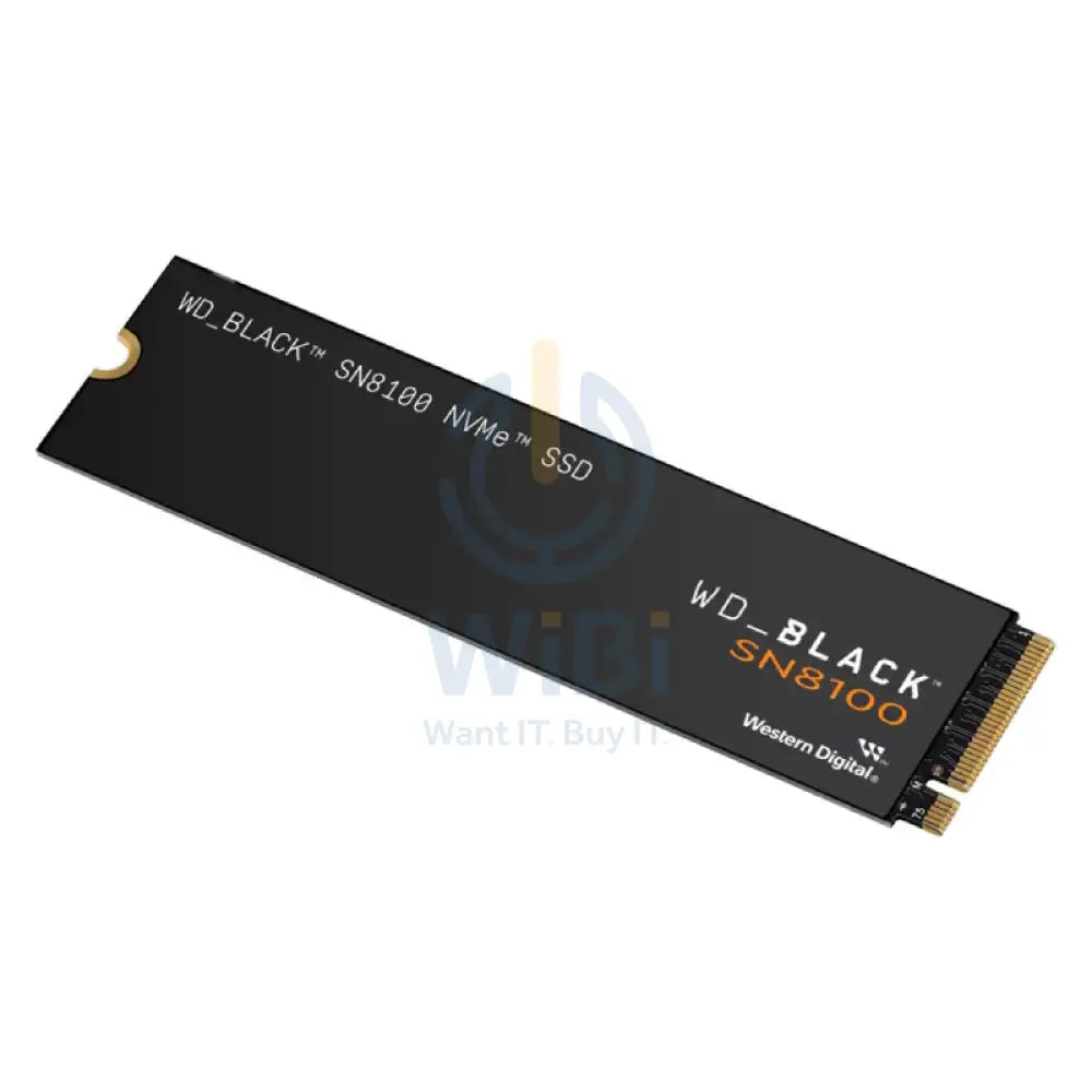 WD Black SN8100 NVMe SSD Without Heatsink - 2TB / M.2 2280 / Up to 14900 MB/s / PCIe Gen 5.0x4 - SSD (Solid State