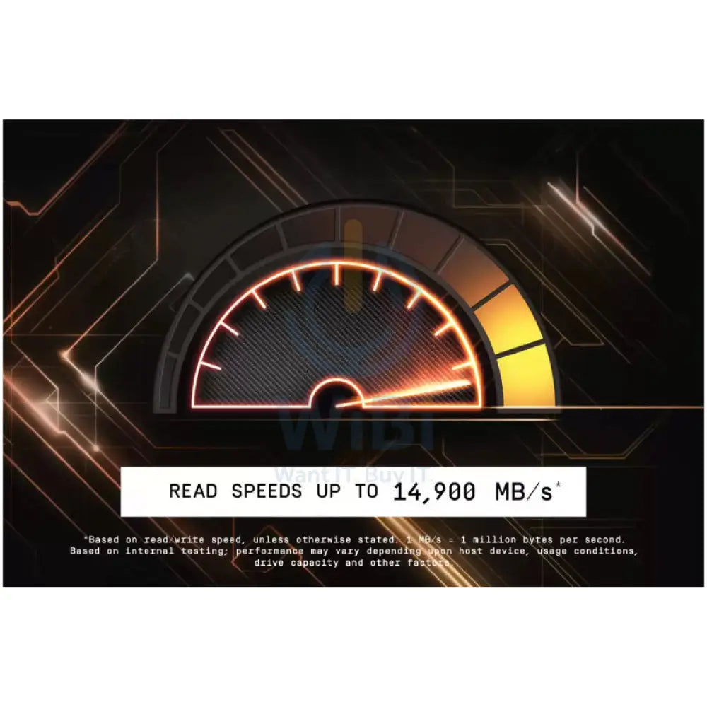 WD Black SN8100 NVMe SSD Without Heatsink - 2TB / M.2 2280 / Up to 14900 MB/s / PCIe Gen 5.0x4 - SSD (Solid State