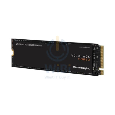 WD Black SN850 NVMe SSD - 500GB / M.2 2280 / PCIe 4.0 - SSD (Solid State Drive)