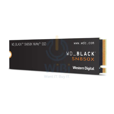 WD Black SN850X Gaming NVMe SSD - 1TB / M.2 2280 / Up to 7300MB/s / PCIe 4 x4 - SSD (Solid State Drive) Storage > Solid