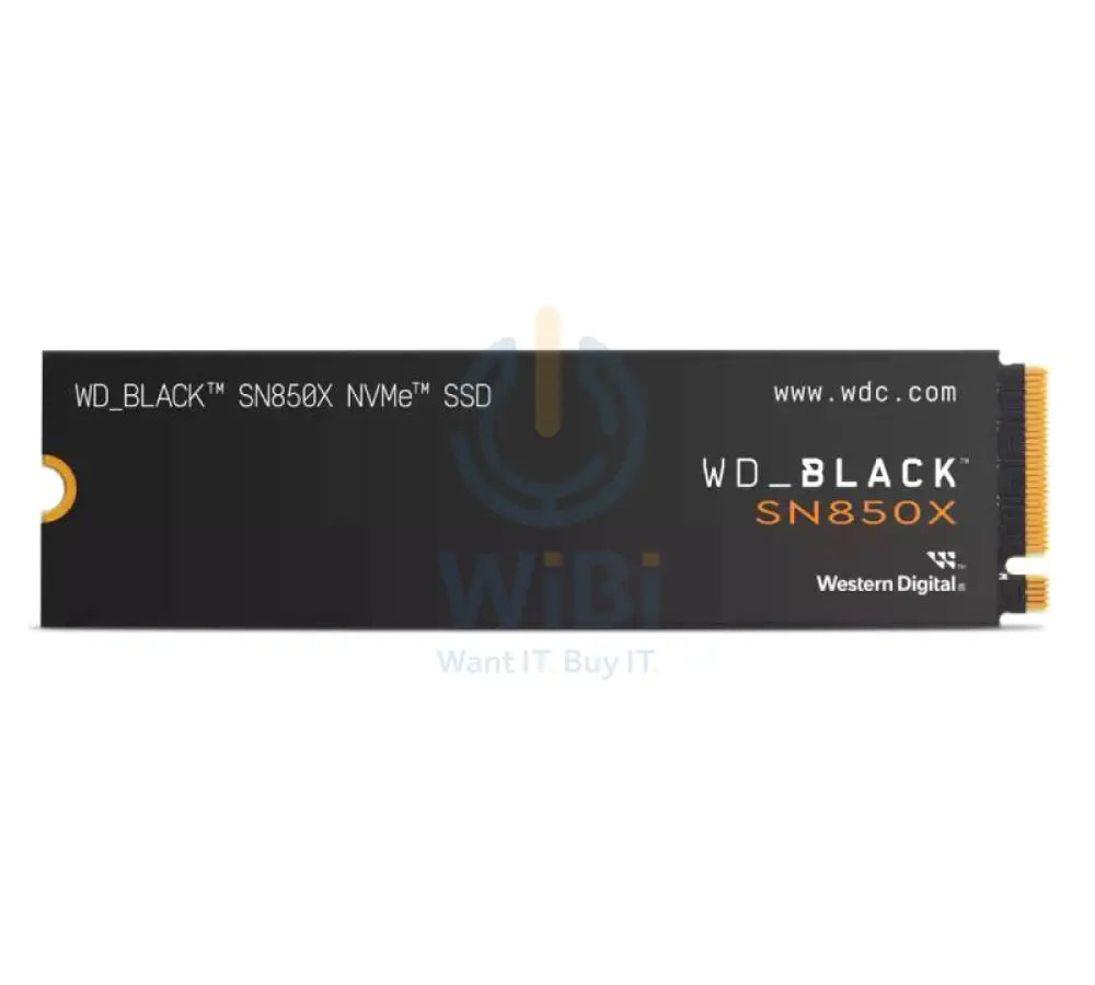 WD Black SN850X NVMe SSD - 2TB / M.2 2280 / Up to 7300MB/s / PCIe 4 x4 - SSD (Solid State Drive) Storage > Solid State