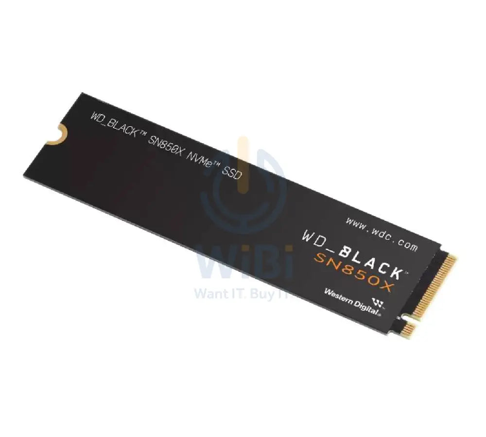 WD Black SN850X NVMe SSD - 2TB / M.2 2280 / Up to 7300MB/s / PCIe 4 x4 - SSD (Solid State Drive) Storage > Solid State