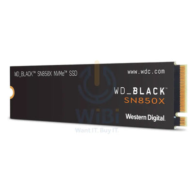 WD Black SN850X NVMe SSD - 4TB / M.2 2280 / Up to 7300MB/s / PCIe 4 x4 - SSD (Solid State Drive) Storage > Solid State