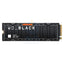 ويسترن ديجيتال أسود SN850X NVMe NVMe إس إس دي مع حراري - 4 تيرابايت / م.2 2280 / فوق إلى 7300 ميجابايت/ثانية / PCIe 4 x4 - إس إس دي صلبة حالةصلبة  محرك تخزين)