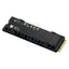 ويسترن ديجيتال أسود SN850X NVMe NVMe إس إس دي مع حراري - 4 تيرابايت / م.2 2280 / فوق إلى 7300 ميجابايت/ثانية / PCIe 4 x4 - إس إس دي صلبة حالةصلبة  محرك تخزين)