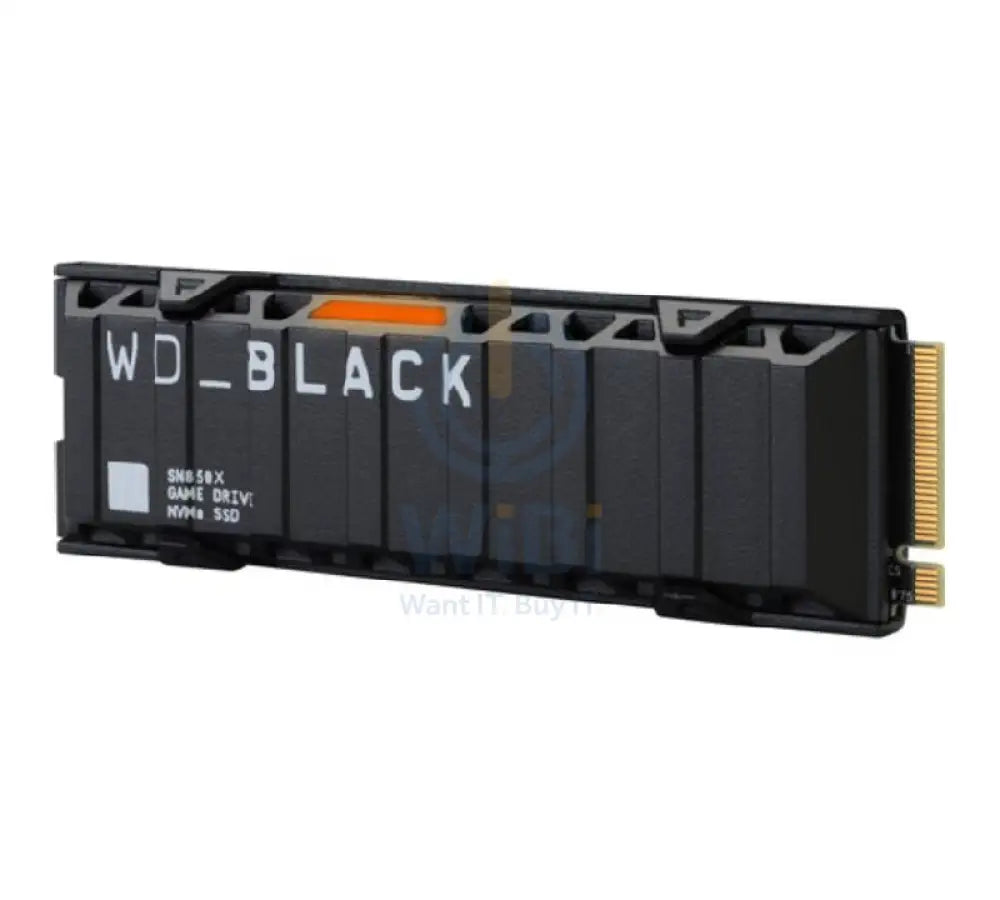 WD Black SN850X NVMe SSD with Heatsink - 8TB / M.2 2280 / Up to 7200MB/s / PCIe 4 x4 - SSD (Solid State Drive) Storage