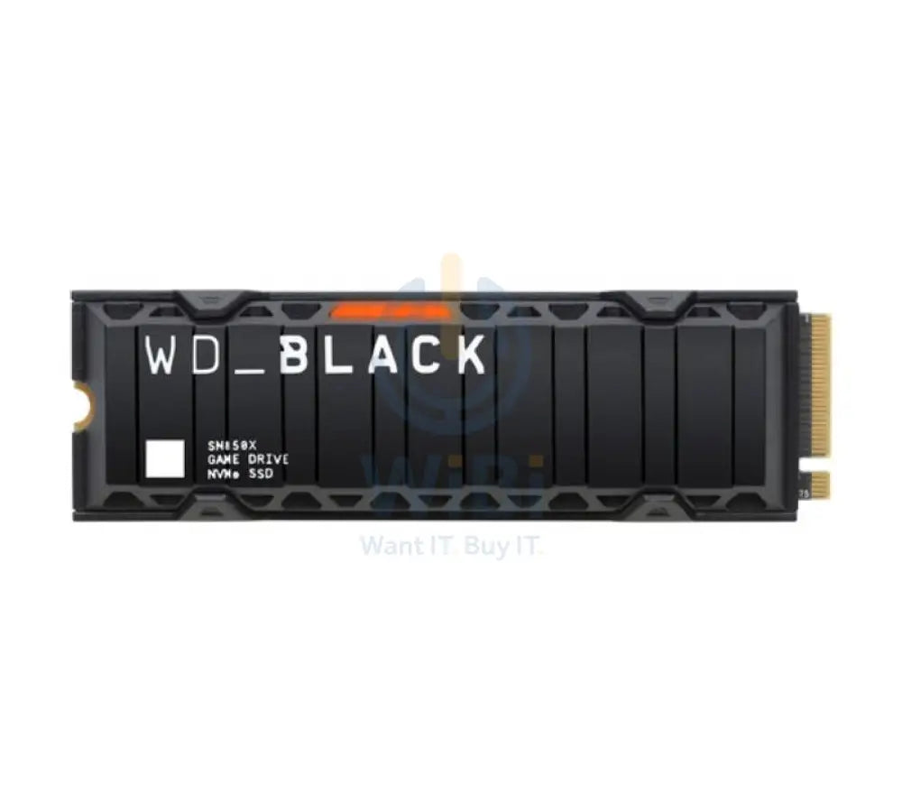 WD Black SN850X NVMe SSD with Heatsink - 8TB / M.2 2280 / Up to 7200MB/s / PCIe 4 x4 - SSD (Solid State Drive) Storage