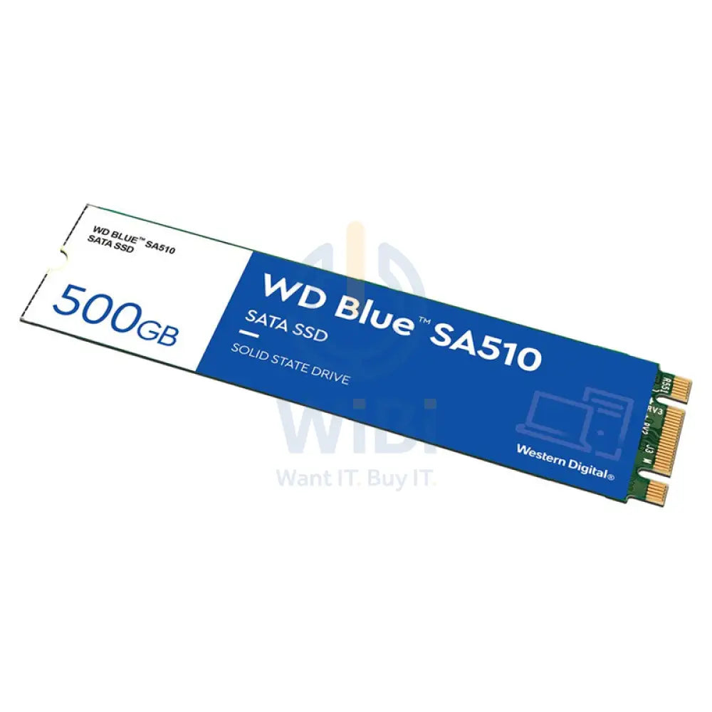 ويسترن ديجيتال أزرق SA510 م.2 2280 ساتا إس إس دي - 500 جيجابايت / م.2 2280 / ساتا- إس إس دي صلبة حالة محرك الدولة) تخزين  صلبة > حالة محرك الدولة
