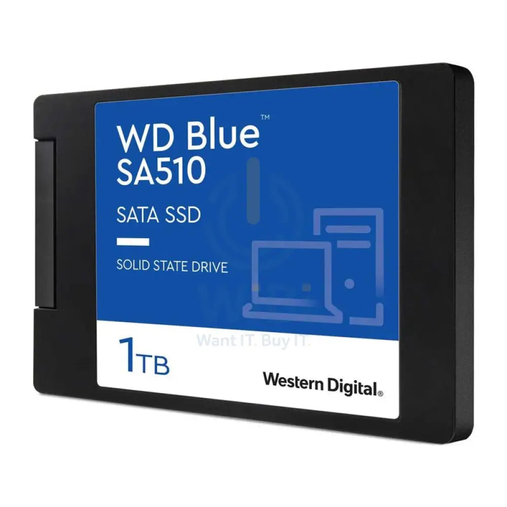 WD Blue SA510 SATA SSD - 1TB / 2.5-inch / SATA-III - SSD (Solid State Drive) Storage > Solid State Drive