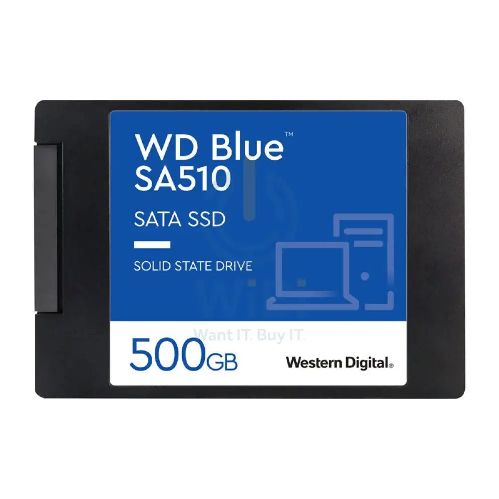 WD Blue SA510 SATA SSD - 500GB / 2.5-inch / SATA-III - SSD (Solid State Drive) Storage > Solid State Drive