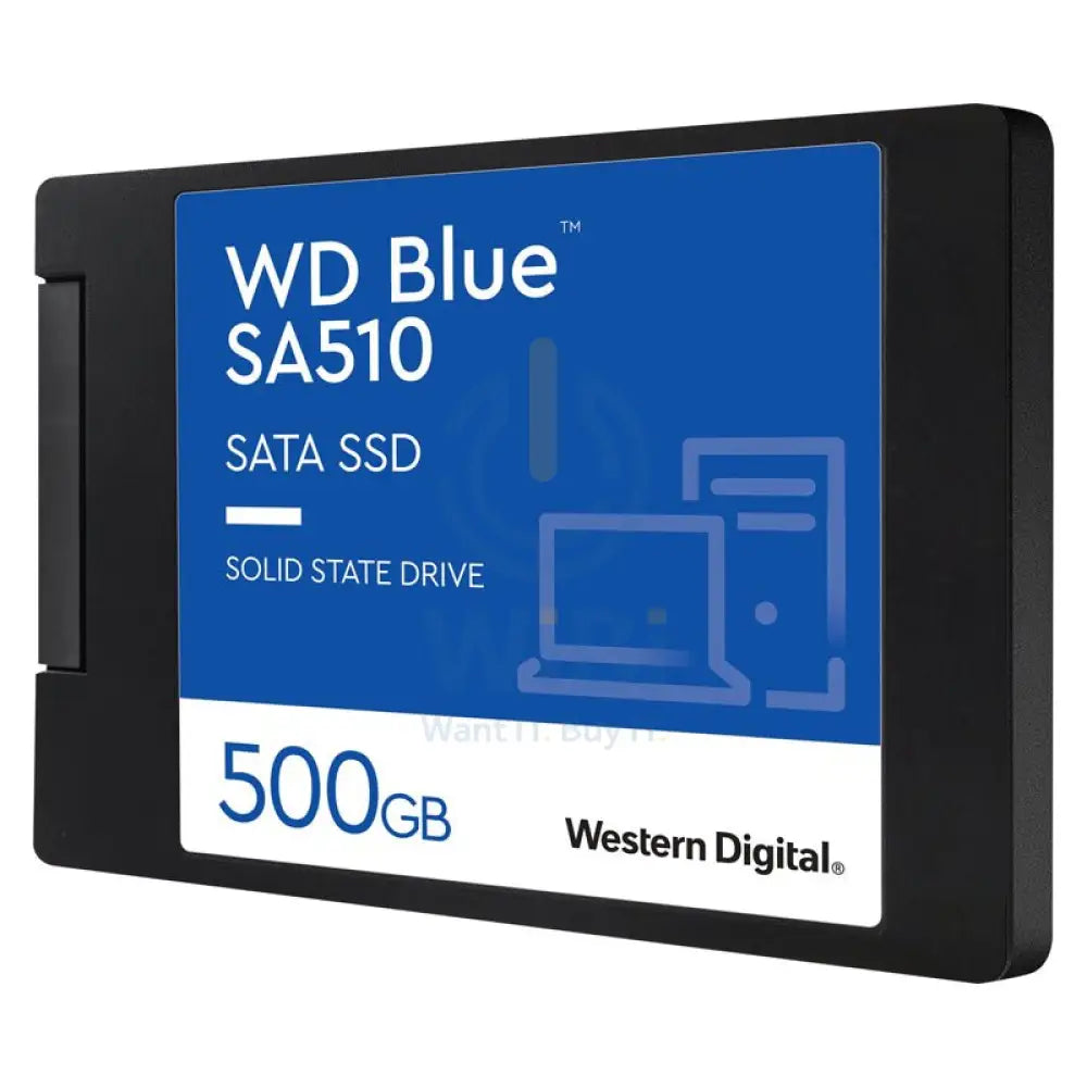WD Blue SA510 SATA SSD - 500GB / 2.5-inch / SATA-III - SSD (Solid State Drive) Storage > Solid State Drive