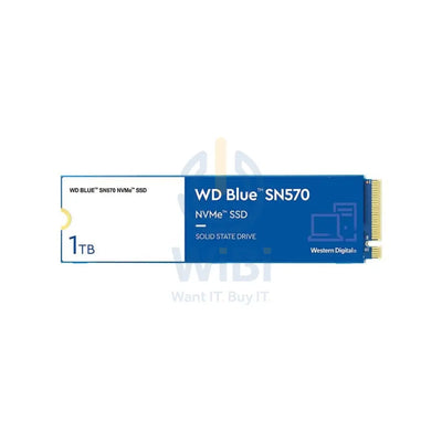 WD Blue SN570 NVMe SSD - 1TB / M.2 2280 / PCIe 3.0 - SSD (Solid State Drive)