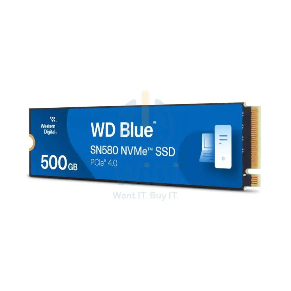 ويسترن ديجيتال أزرق SN580 NVMe إس إس إس دي  إس إس - 500 جيجابايت / م.2 2280 / PCIe 4.0 - إس إس دي صلبة  إس إس دي صلبة حالة محرك) تخزين > حالة محرك