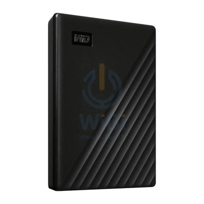 WD My Passport - 2TB / USB 3.2 Gen 1 / Black / External Hard Drive