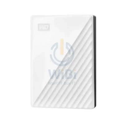 WD My Passport - 5TB / Up to 5Gb/s / USB 3.2 Gen 1 / White / External Hard Drive Storage > USB Hard Drive