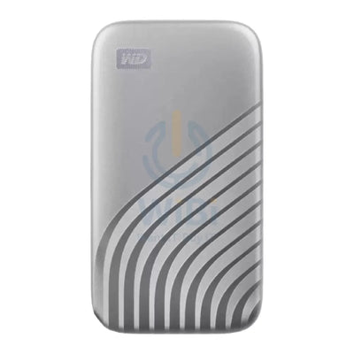 WD My Passport SSD - 2TB / Up to 1050MB/s / USB-C / Silver / External SSD (Solid State Drive) Storage > USB Solid State