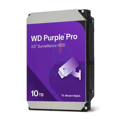 WD Purple Pro Surveillance Hard Drive - 10TB / 3.5-inch / SATA / 512MB Buffer Storage > Desktop Hard Drives