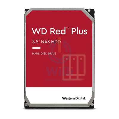 WD Red Plus Internal Drive - 4TB / 3.5-inch / SATA-III / 128MB Buffer