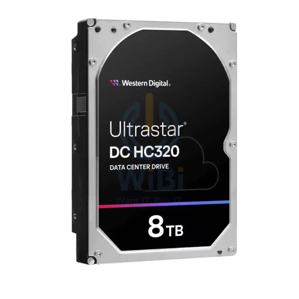 WD Ultrastar DC HC320 Hard Drive - 8TB / 3.5-inch / SATA / 7200 RPM / 256MB Buffer Storage > Desktop Hard Drives