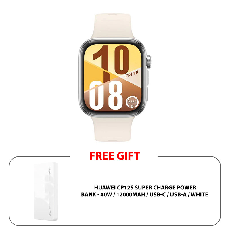 هواوي ساعة هواوي ساعة فيت 4 - 1.82 بوصة أموليد / بلوتوث 5.2 / أبيض
