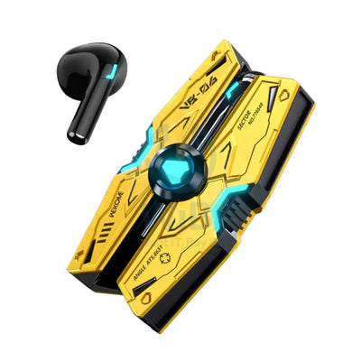 WEKOME VB06 Mech Series Metal Bluetooth Earphone - Yellow Accessories > Audio > Headphones
