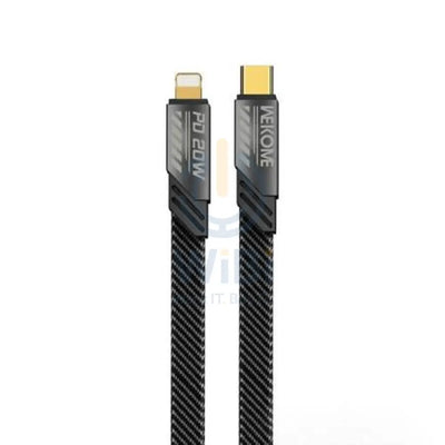 WEKOME WDC-191 Mecha Series - USB-C to Lightning PD Connection Cable - 20W / 1Meter / Black Accessories > Mobiles &