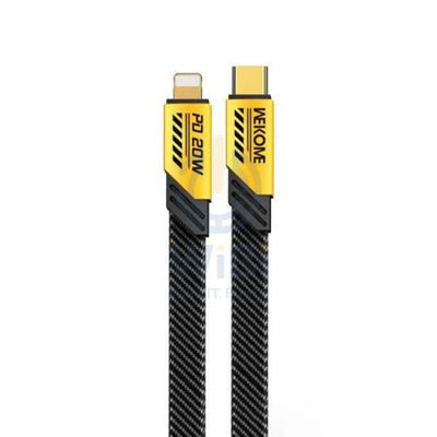 WEKOME WDC-191 Mecha Series - USB-C to Lightning PD Connection Cable - 20W / 1Meter / Yellow Accessories > Mobiles &