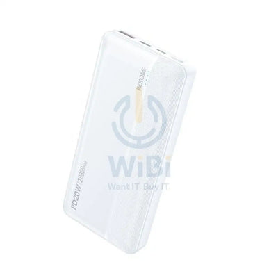 WEKOME WP-04 Tidal Energy Series 20000mAh 20W Fast Charge Power Bank - White Accessories > Power Bank