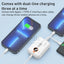 Wekome WP-261 10000mAh Mini Series 22.5W Fast Charge Power Bank with Cable - White Accessories > Power Bank