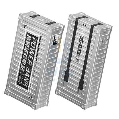 WEKOME WP-341 20000mAh Container Series 22.5W Super Fast Charging Power Bank with Cable - Silver Accessories > Power