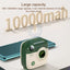 Wekome WP-365 Retro Series 10000mAh Camera 15W Magnetic Fast Charging Power Bank - Green & white Accessories > Power