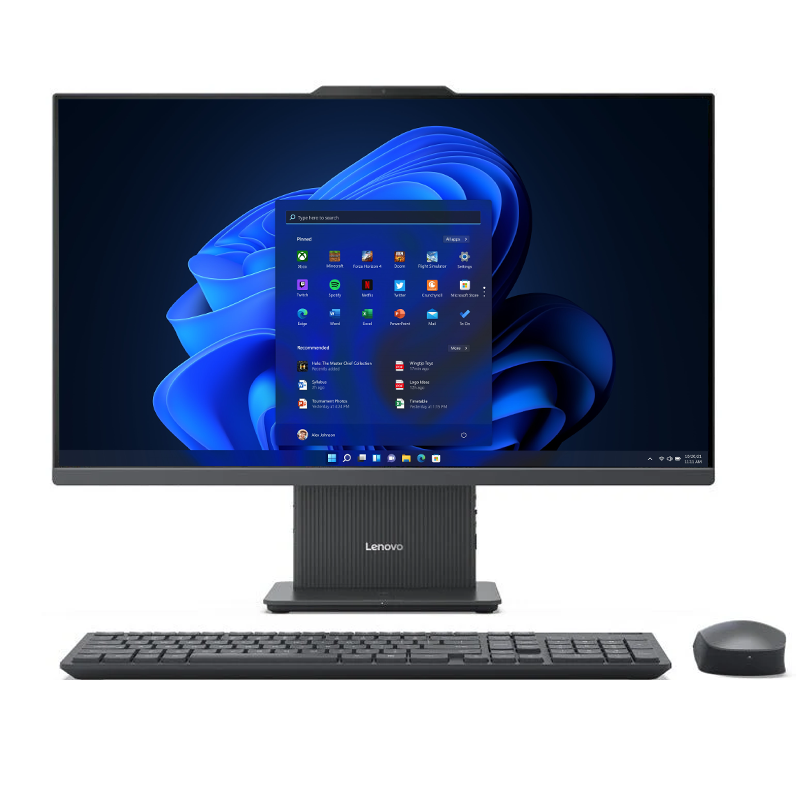 Lenovo IdeaCentre 27 Gen 9 AIO PC - i5 / 32GB / 512GB (NVMe M.2 SSD) / 27" FHD Non-Touch / Win 11 Pro / Arabic/English / 1YW / Luna Grey - Desktop